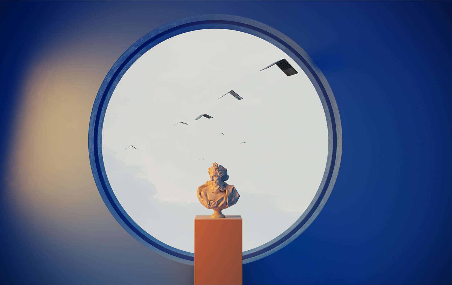 Statua di Nettuno — still dal video